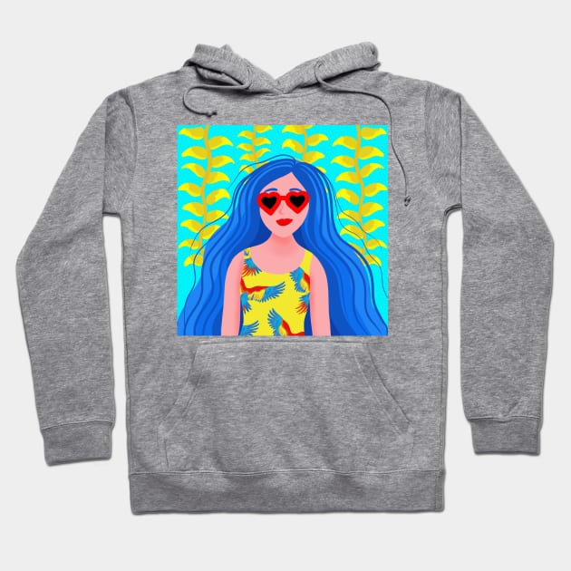 Groovy Vibes Hoodie by Salty Siren Studios